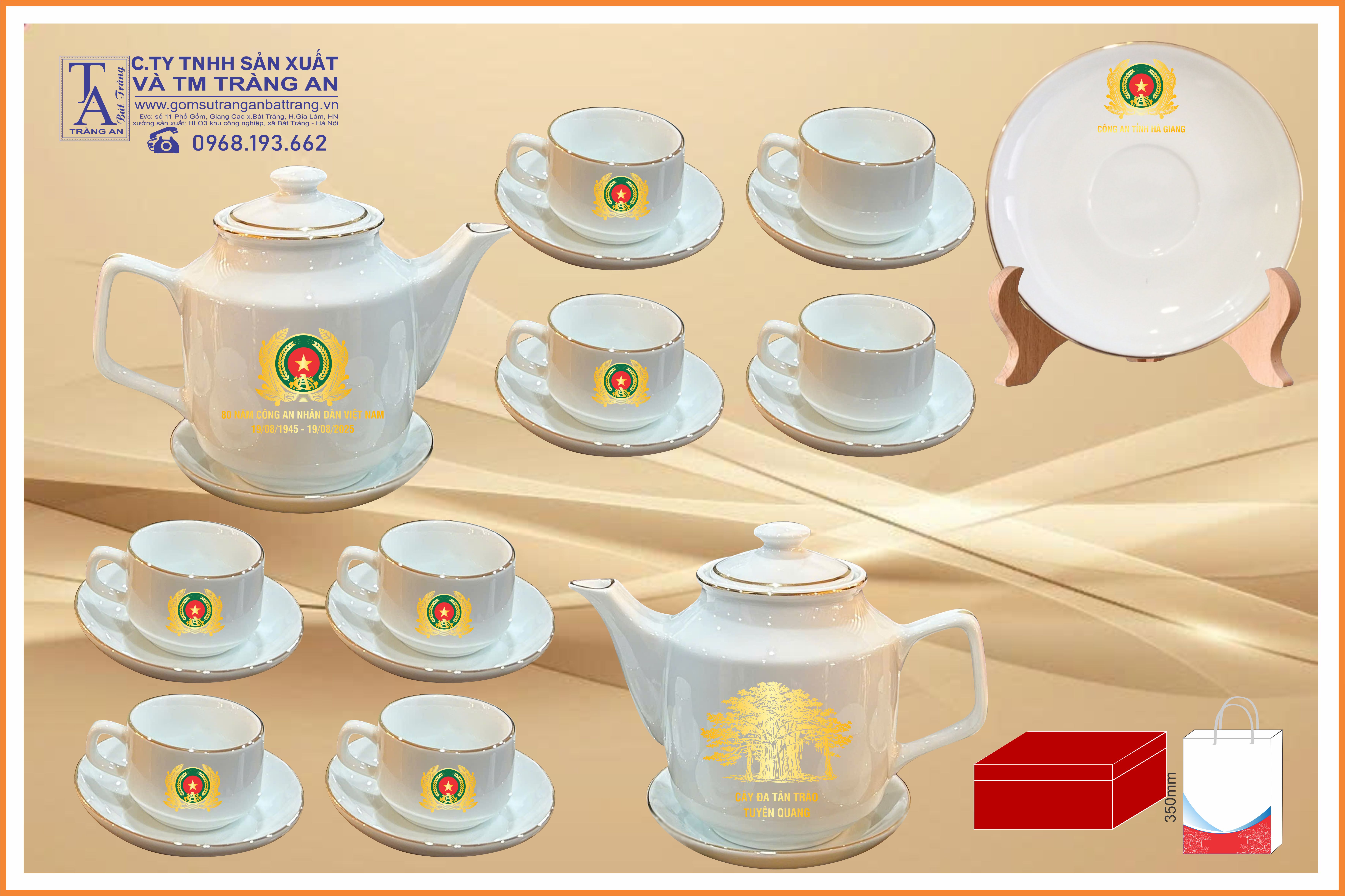 Bộ trà ck cao